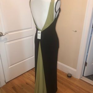NWT BCBG max azaria floor length gown